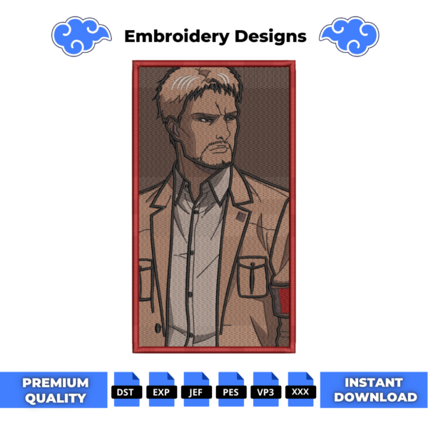 Reiner Braun Embroidery Design
