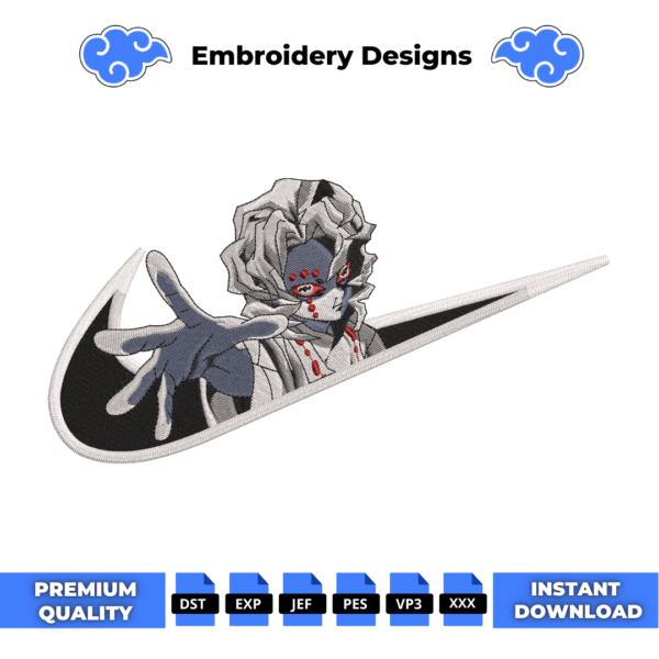 Rui Swoosh Embroidery Design