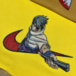 Sasuke Embroidery Design stitched by a customer