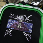 Satoru Gojo Boxed Embroidery Design stitched by a customer