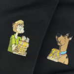 Shaggy and Scooby Doo Embroidery Design stitched by a customer