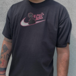 Shigeo Kageyama Swoosh Embroidery Design stitched by a customer