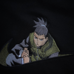 Shikamaru Embroidery Design stitched by a customer