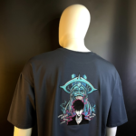 Solo Leveling and Sword Logo Embroidery Design stitched by a customer