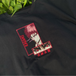 Taiga Kagami Embroidery Design stitched by a customer