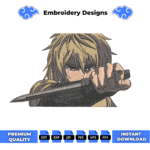 Vinland Saga Embroidery Design