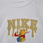 Winnie Embroidery Design stitched by a customer