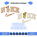 Bundle Simba and Nala Embroidery Designs