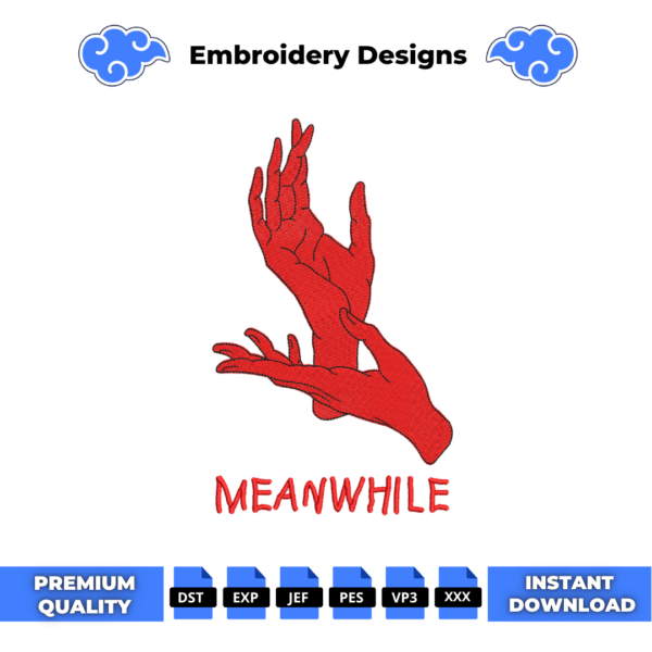 Meanwhile Twin Peaks Embroidery Design