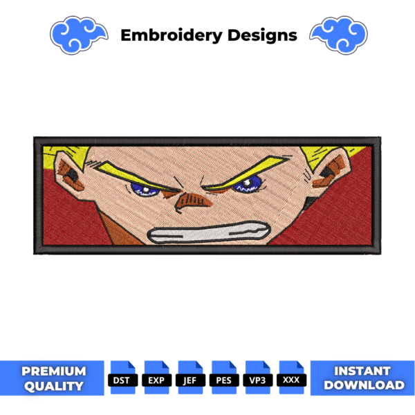 Mirio Togata Eyes Embroidery Design