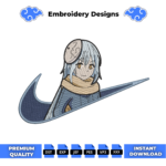 Rimuru Tempest Embroidery Design
