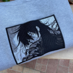 Alucard Hellsing Boxed Embroidery Design stitched by a customer
