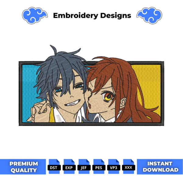 Hori san to Miyamura kun Embroidery Design