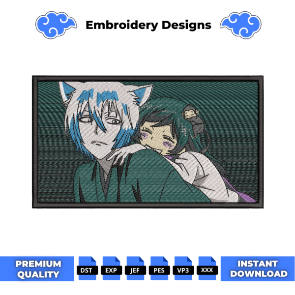 Kamisama Kiss Embroidery Design