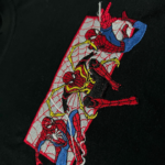 3 Spiderman Boxed Embroidery Design stitched by a customer
