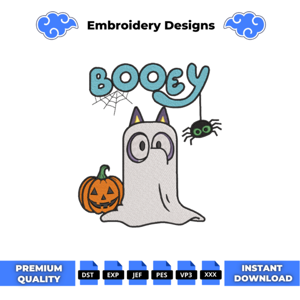 Booey Embroidery Design
