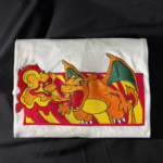 Charizard Boxed V2 Embroidery Design stitched by a customer