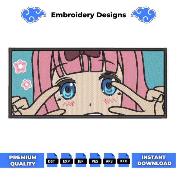 Chika Fujiwara Boxed Embroidery Design