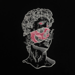 David Skull Embroidery Design stitched by a customer