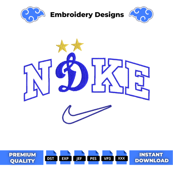 Dynamo Moscow Embroidery Design