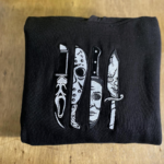 Horror Movie Killers Embroidery Design stitched by a customer