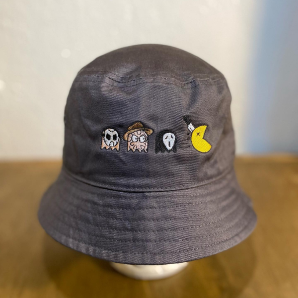 Horror Pacman Embroidery Design stitched by a customer