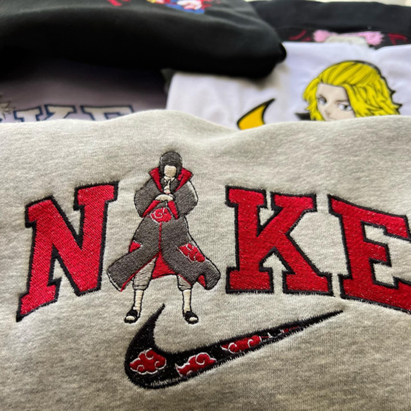 Itachi Uchiha Akatsuki Embroidery Design stitched by a customer