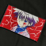 Killua Boxed Embroidery Design stitched by a customer