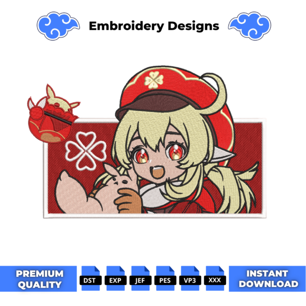 Klee Boxed Embroidery Design
