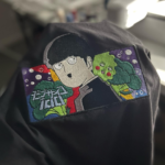 Mob Psycho 100 Boxed Embroidery Design stitched by a customer