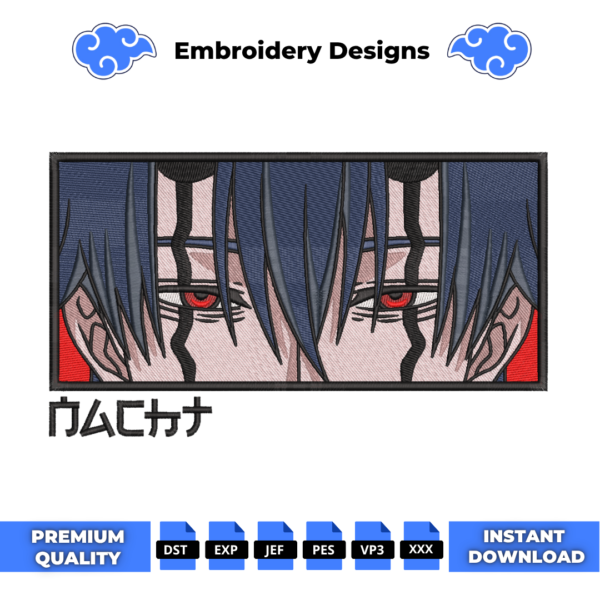 Nacht Faust Eyes Embroidery Design