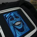 Solo Leveling Statue Vertical Embroidery Design stitched by a customer