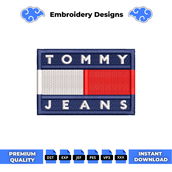 Tommy Hilfiger Embroidery Design