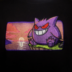 Gengar Sunset Embroidery Design - Image 10