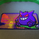 Gengar Sunset Embroidery Design - Image 8